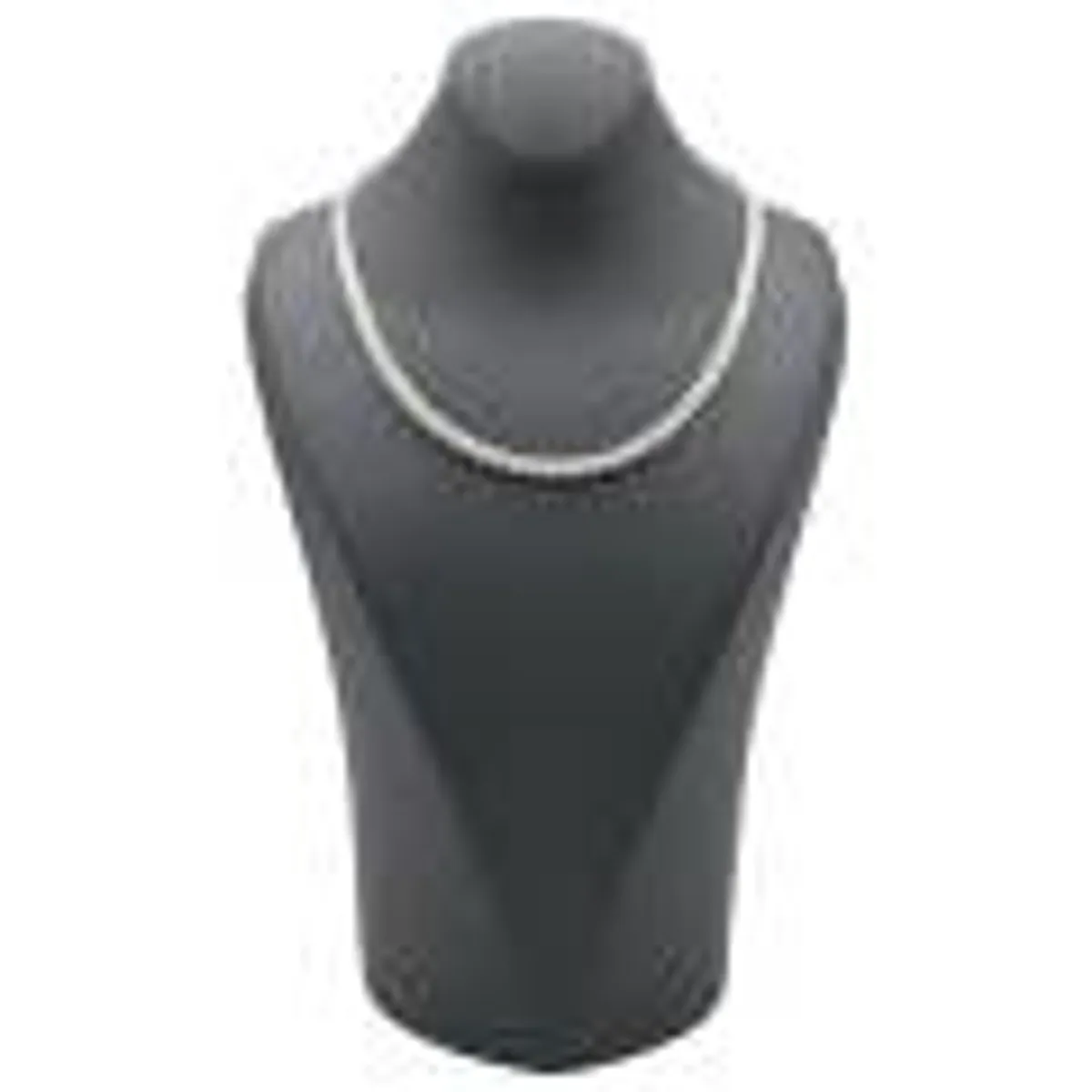 COLIER TENIS DIN AUR ALB 14K CU DIAMANTE NATURALE_CSG91